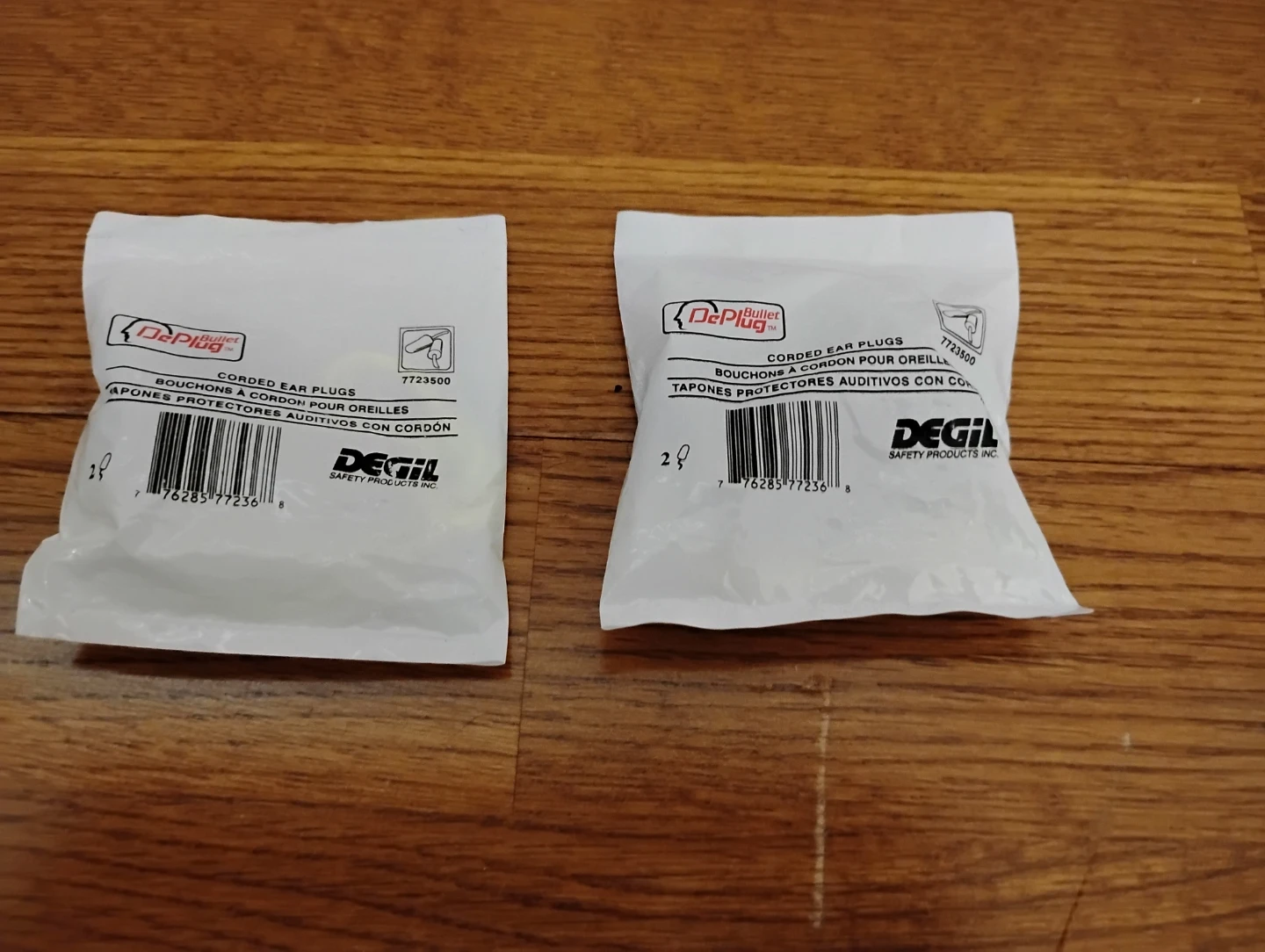 Corded Ear Plugs - 2 Pack