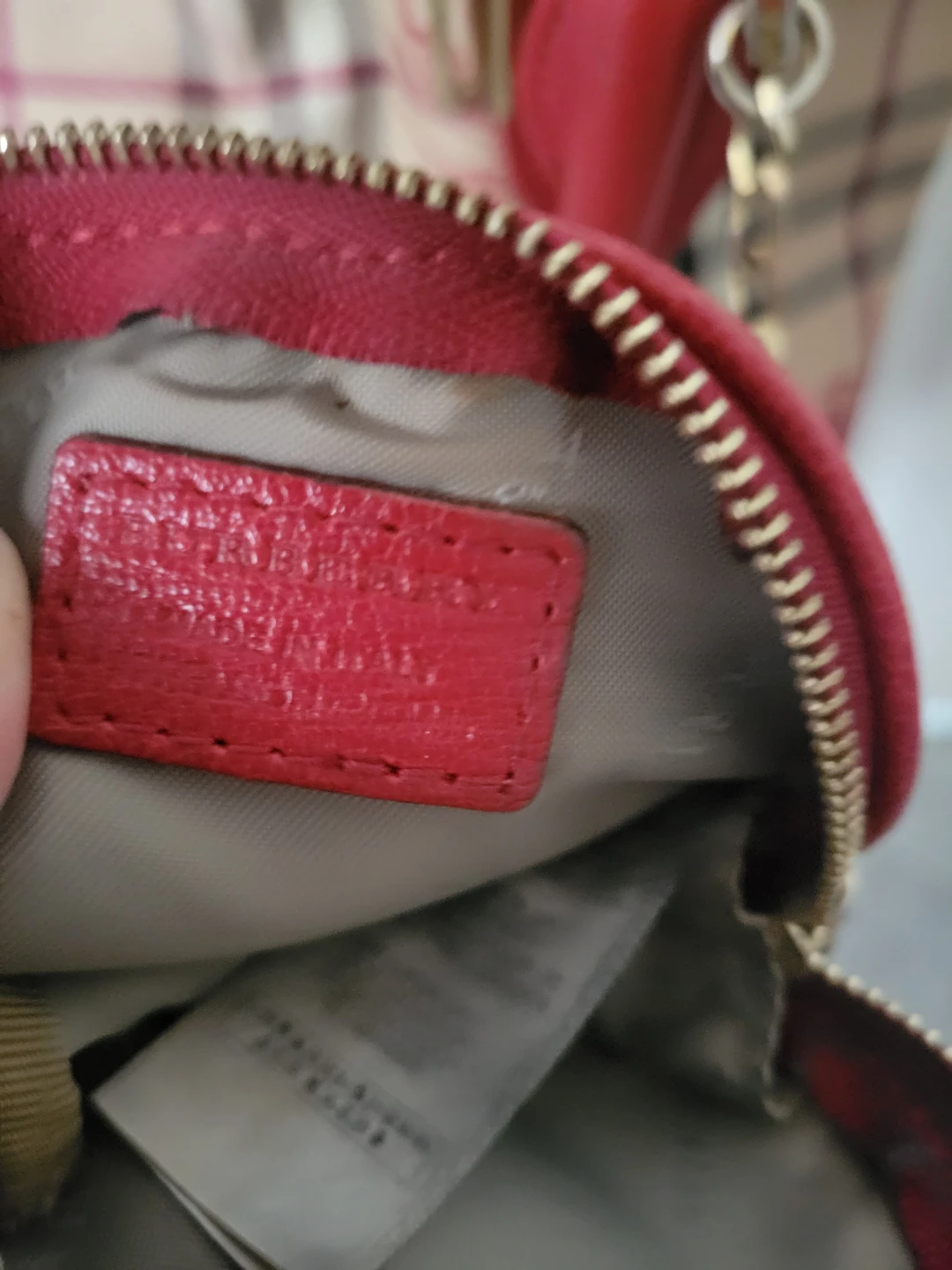 Burberry Tote Bag with Attached Coin Purse - photo 2