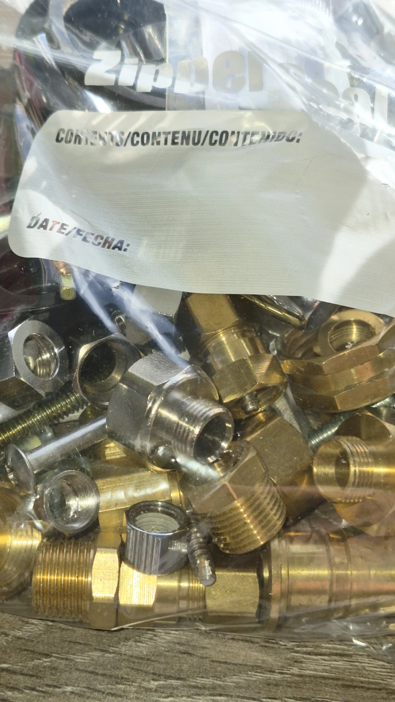 Assorted Brass Plumbing Fittings and Hardware - photo 3