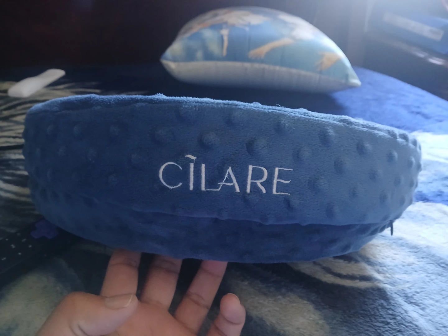 CILARE Blue Dot Nursing Pillow