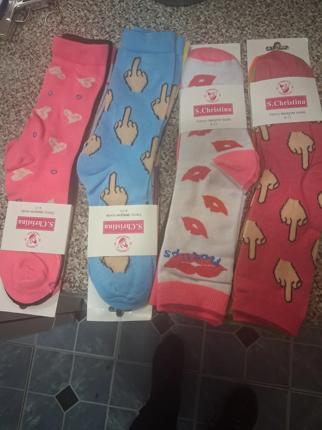 New S.Christina Patterned Socks and bucket hats - photo 5