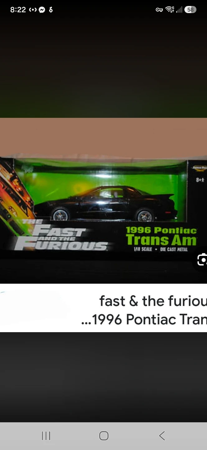 Looking for Rare Fast and Furious 1:18 model cars