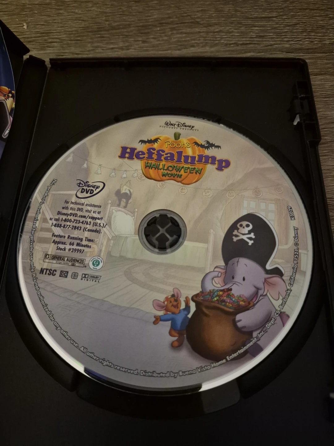 Pooh's Heffalump Halloween Movie DVD - photo 3