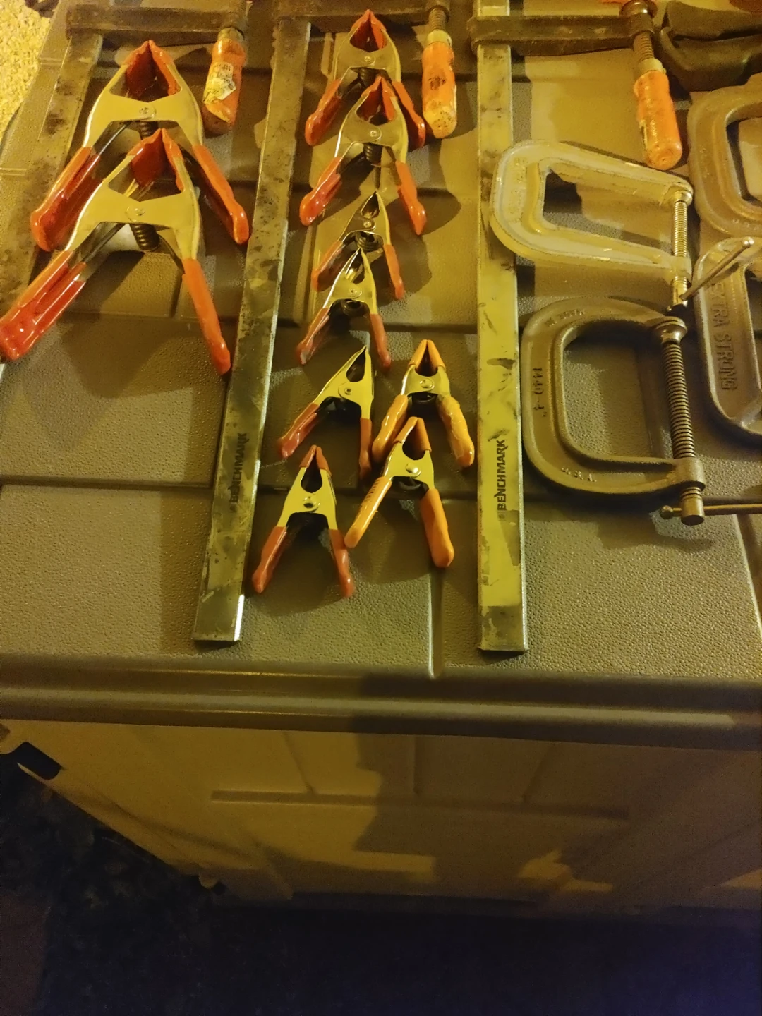 Assorted Woodworking Clamps and Spring Clamps - photo 3