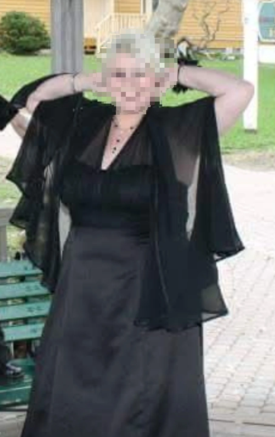 Black Formal Dress from David's Bridal Size 20