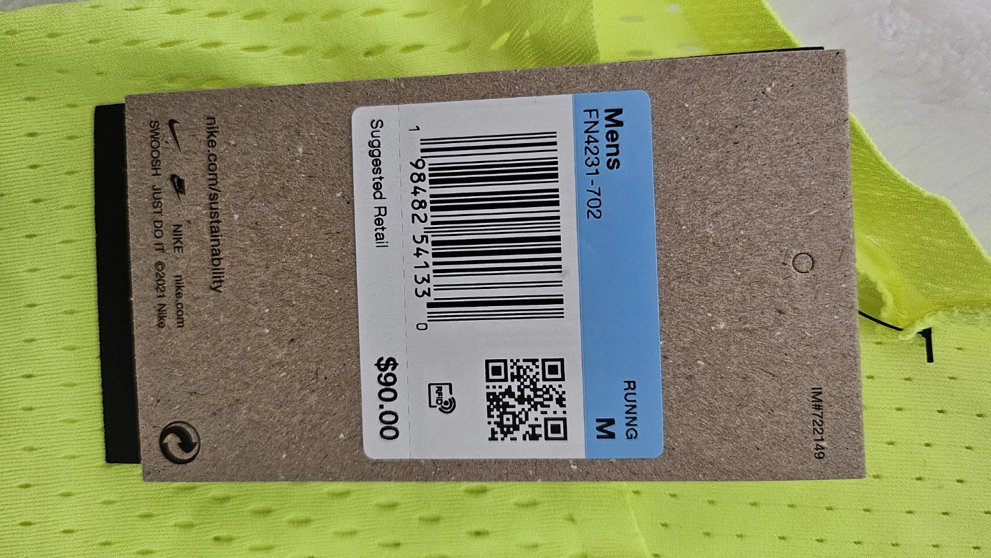 Nike New York City Dri-FIT Tank Top Yellow - photo 3