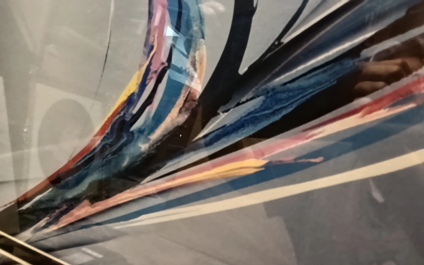 ELBA ALVAREZ Large Signed Original Abstract - photo 3