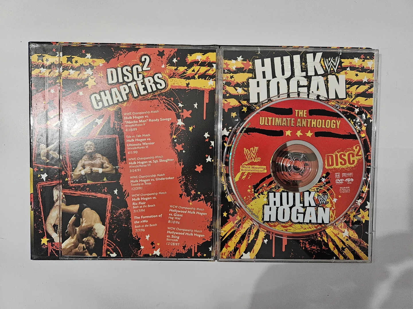 Hulk Hogan the ultimate anthology  dvd - photo 4