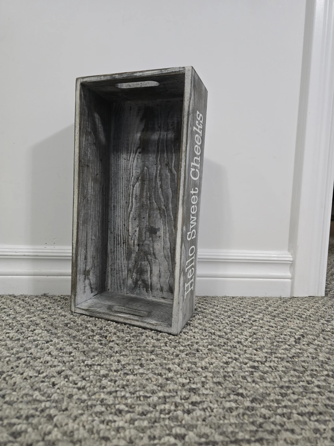 Rustic Bathroom Storage Crate - photo 4