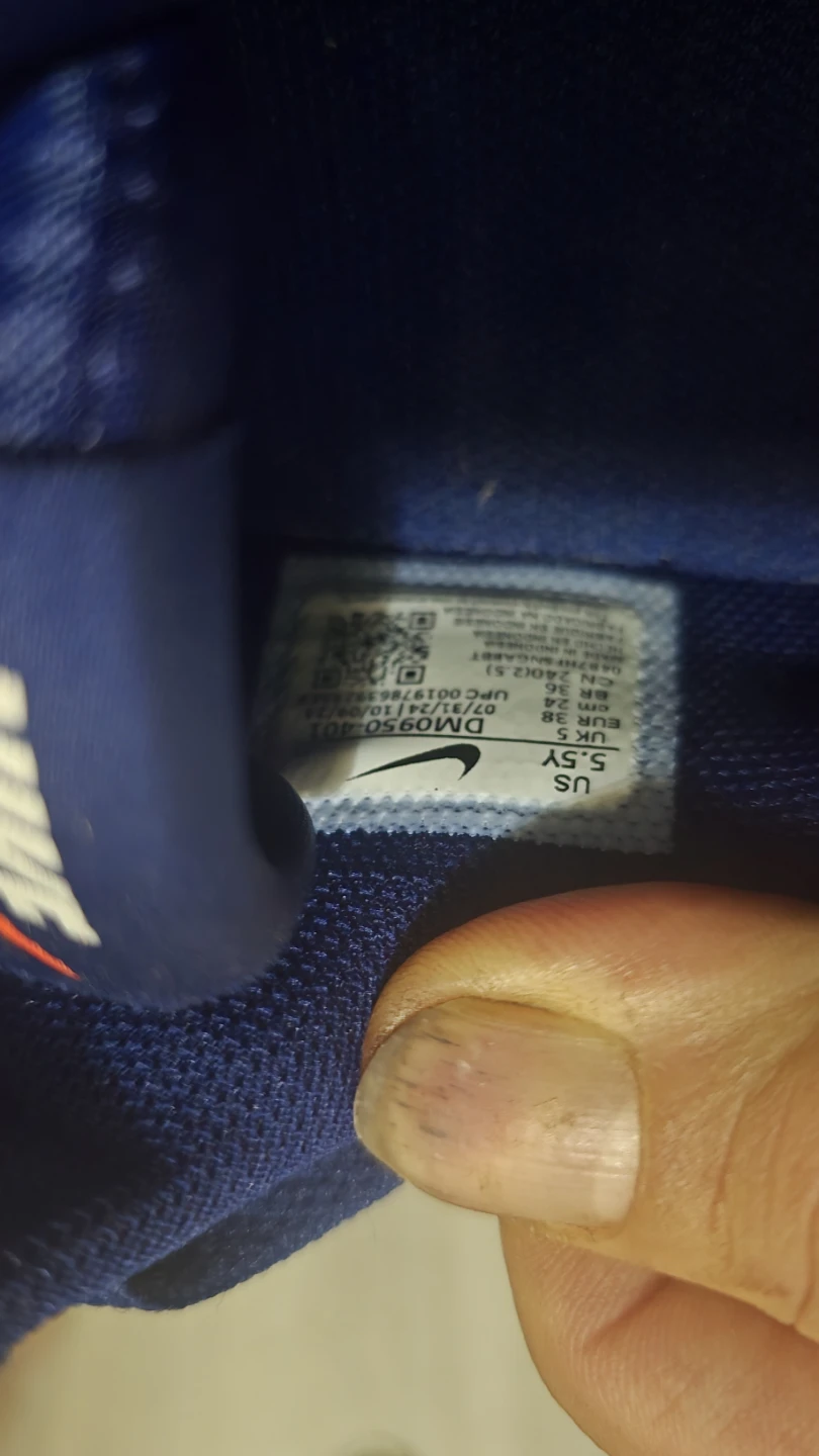 Nike Cortez Sneakers Blue and Yellow - photo 5