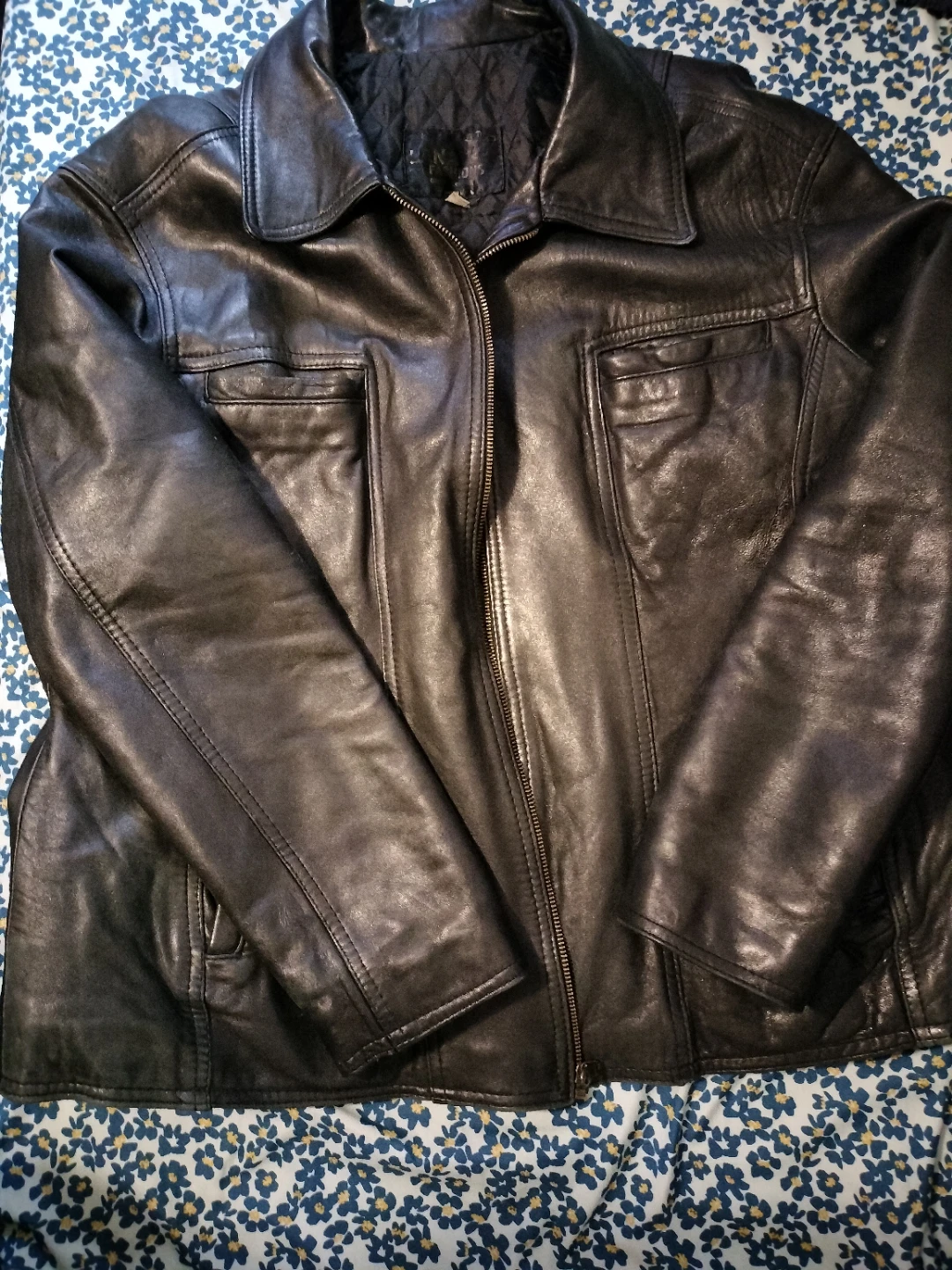Lane Fashion Black Leather Jacket - photo 2