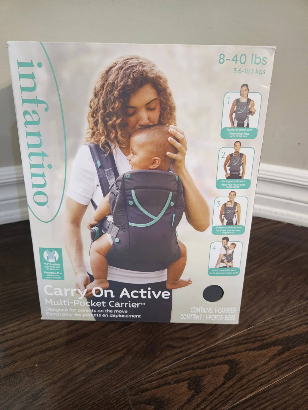 Infantino Carry On Active Multi-Pocket Carrier