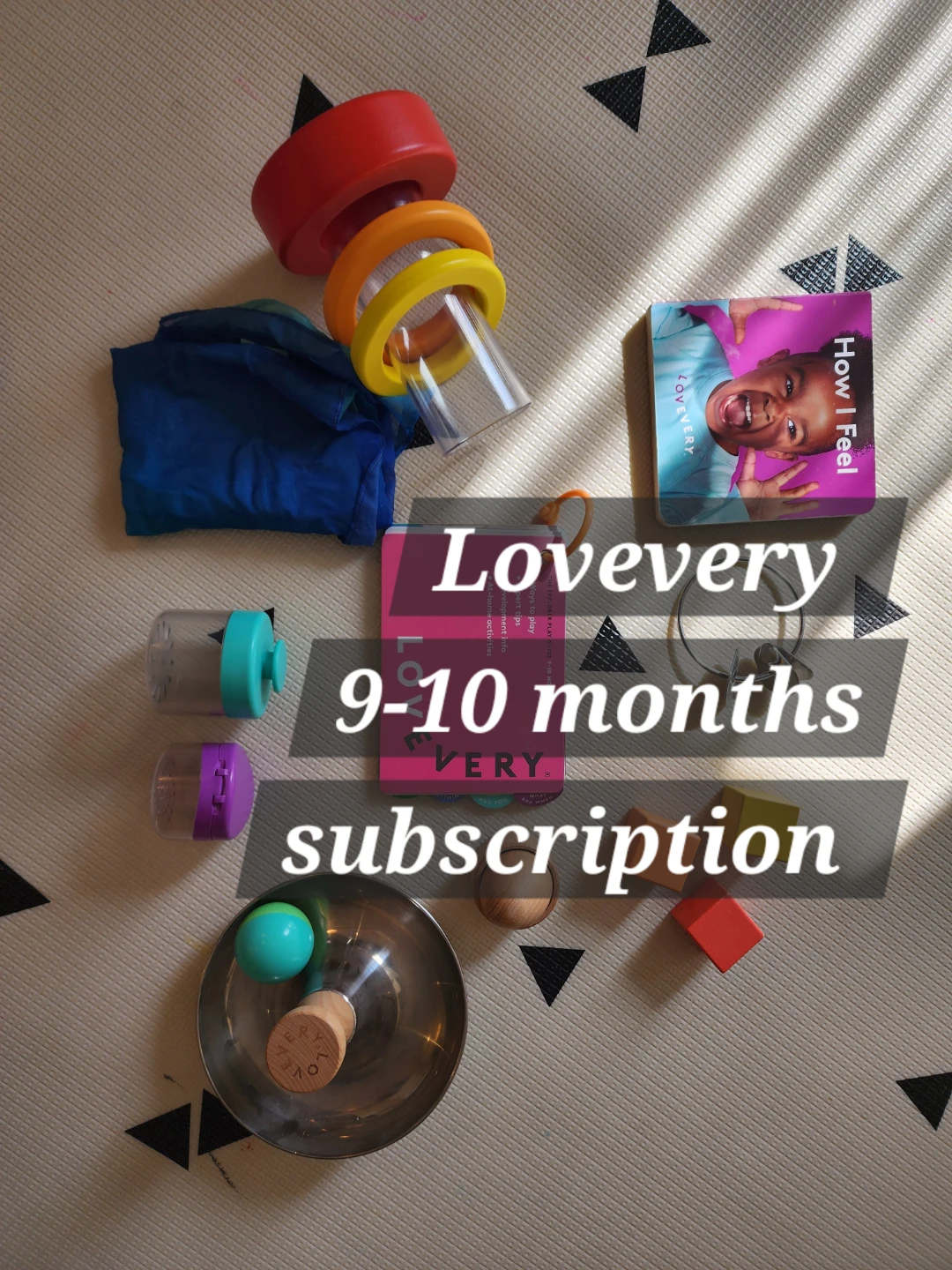 Lovevery The Explorer Play Kit 9-10 Months