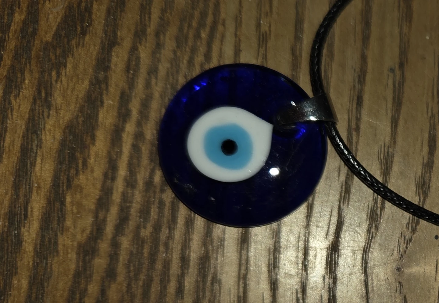 Evil Eye Necklace and Hamsa Bracelet Set - photo 4