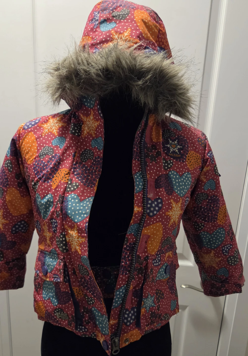 Mini Pinzer Hearts Winter Jacket