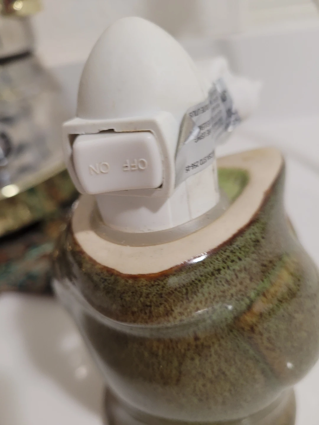 Ceramic plug in night light antique  $5 - photo 3
