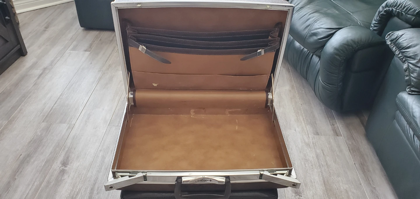 Jetliner Vintage Brown Briefcase - photo 3