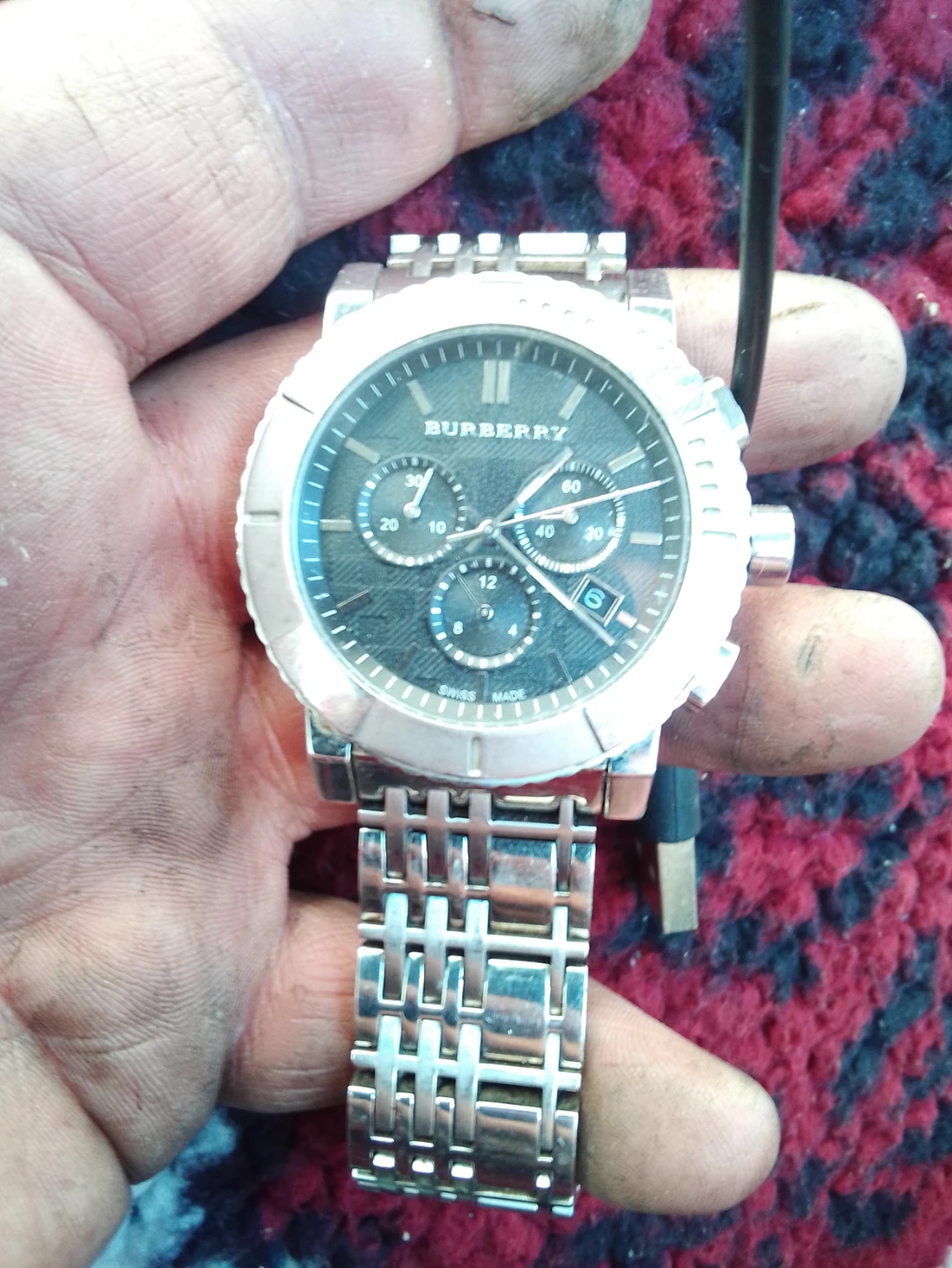 Burberry BU2304 Stainless Steel Chronograph Watch - photo 2