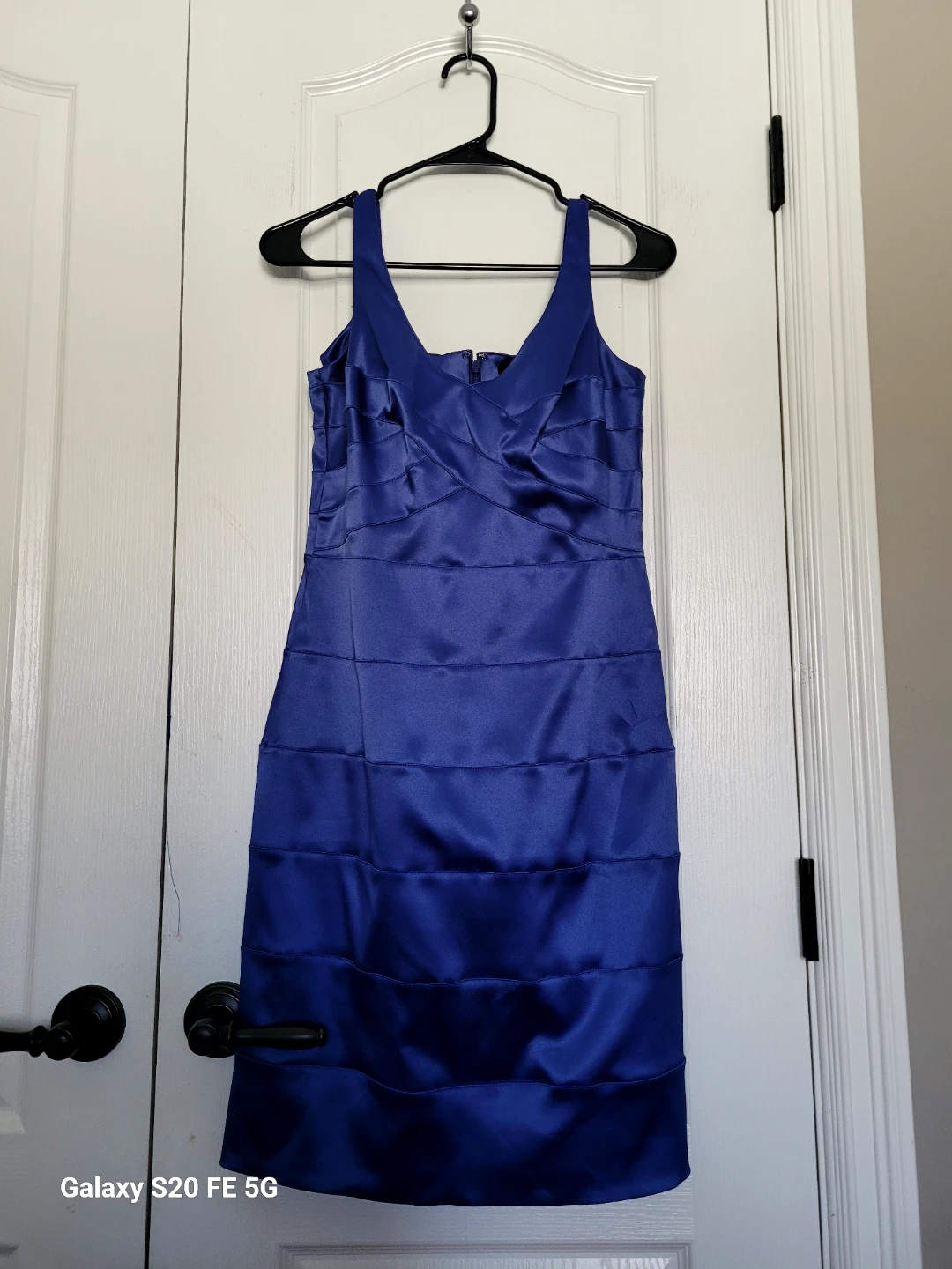 Jessica Blue Sleeveless Dress