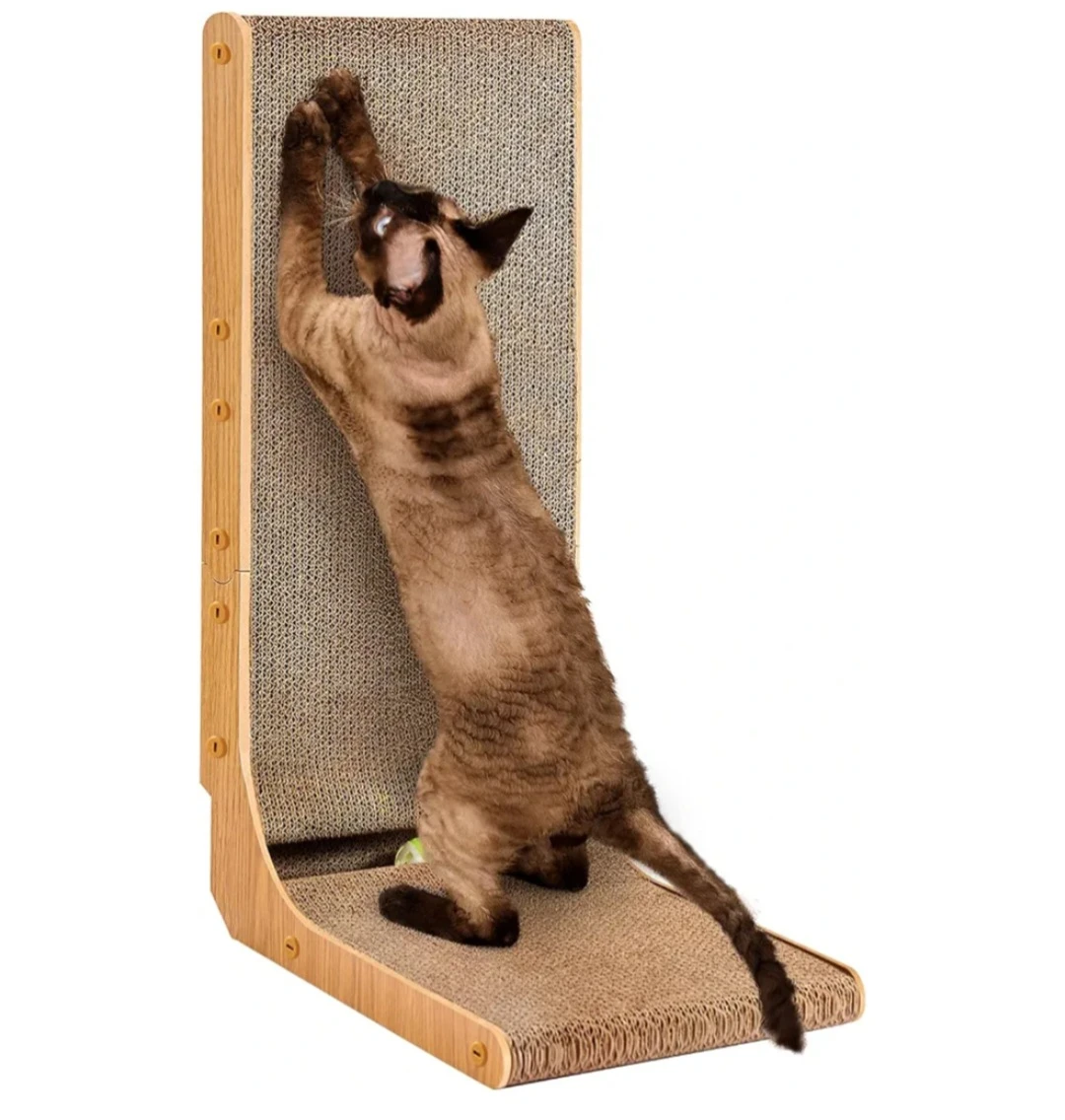 EHEYCIGA L-Shaped Cat Scratcher Large - photo 5