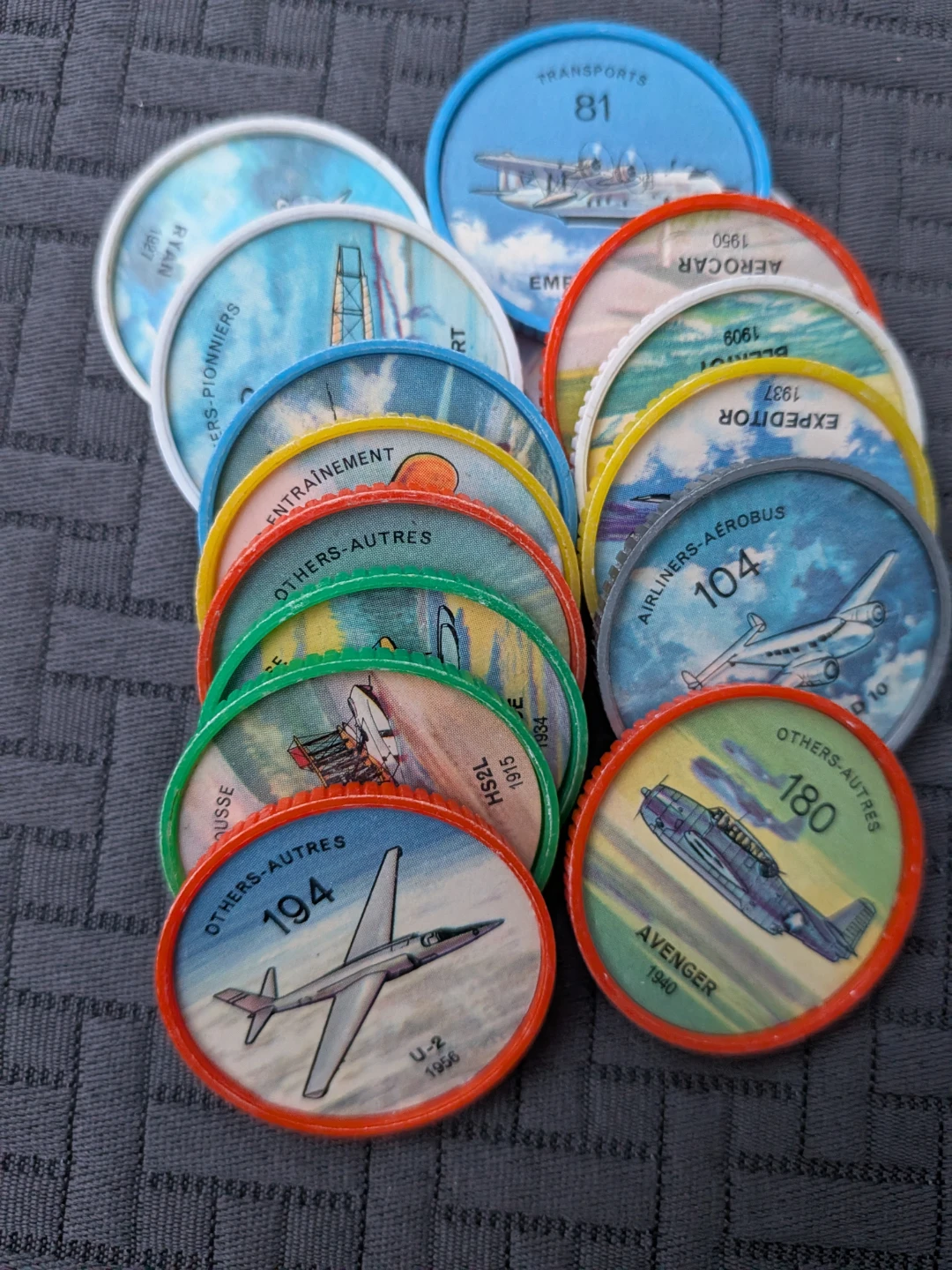 Vintage Hostess Jello Aviation Collection