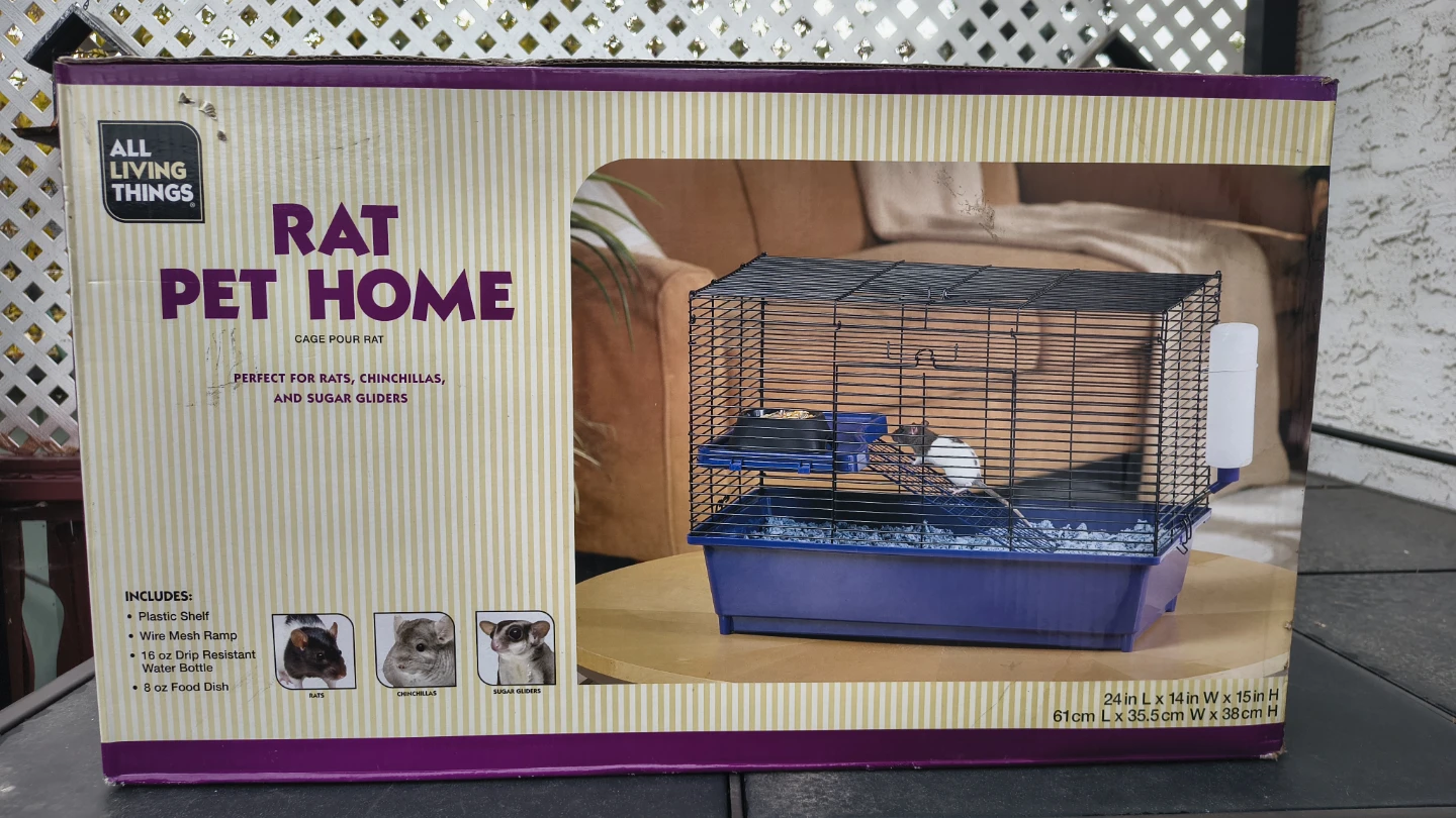 All Living Things Rat Pet Home