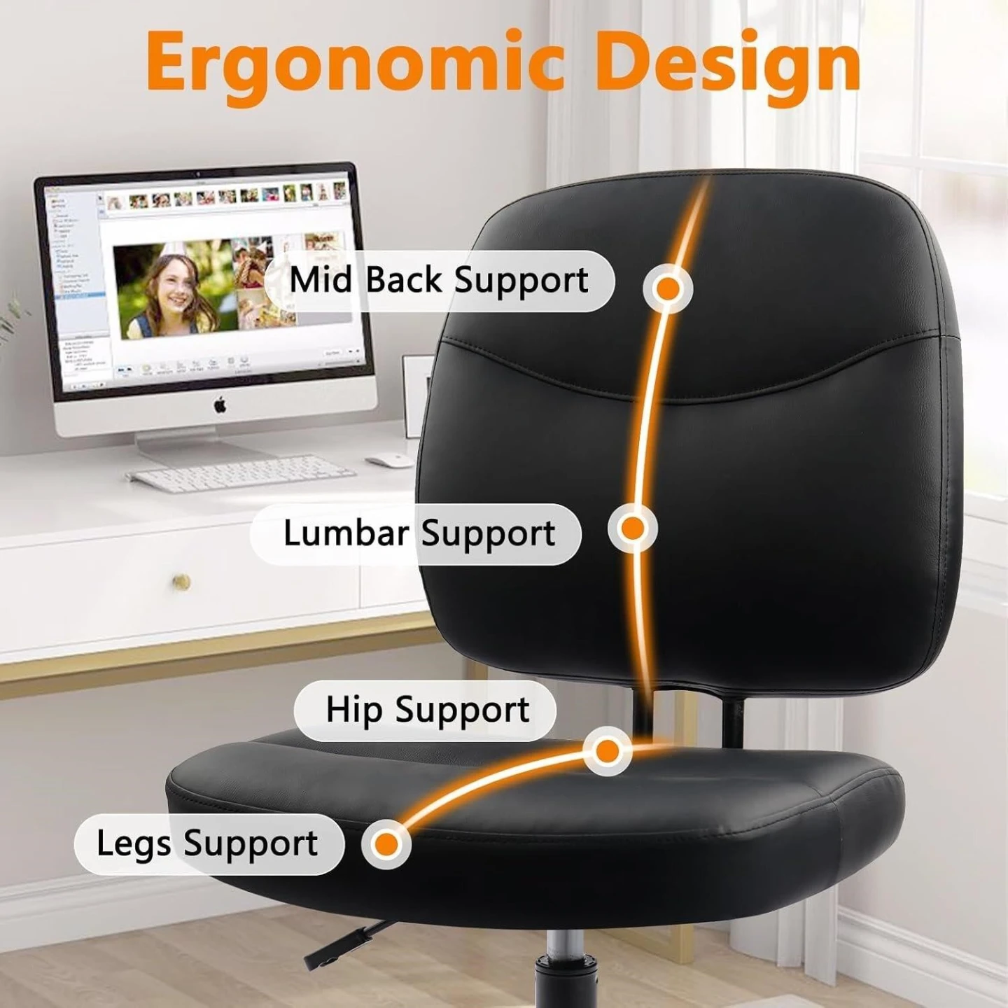 New <> Costway Office Reception Chair - photo 5