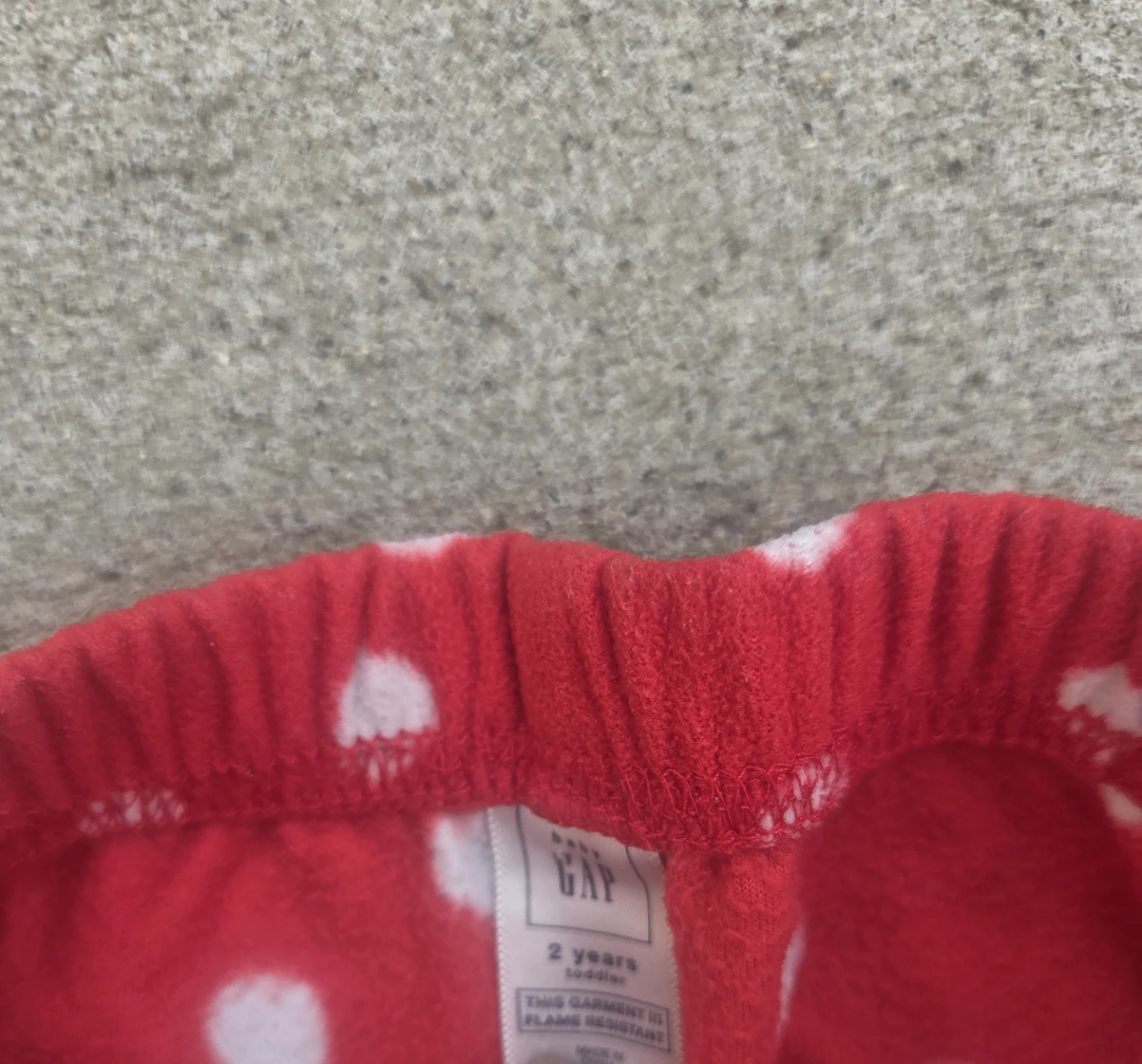 Baby Gap Polka Dot Fleece Pants 2 Years - photo 3