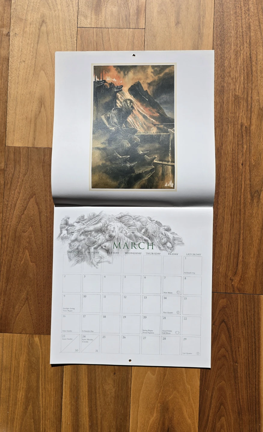 Tolkien The Children of Hurin 2008 Calendar - photo 3
