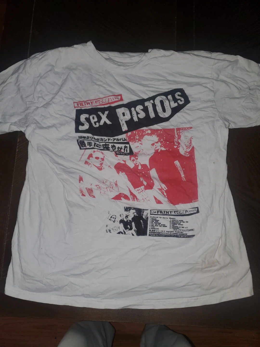 Sex Pistols Filthy Lucre Tour T-Shirt