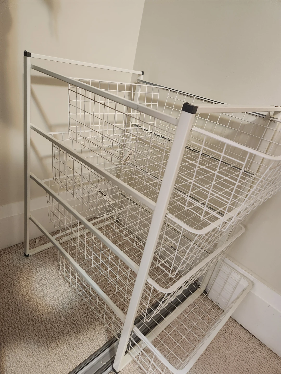IKEA Storage Unit with 4 Wire Baskets - photo 4