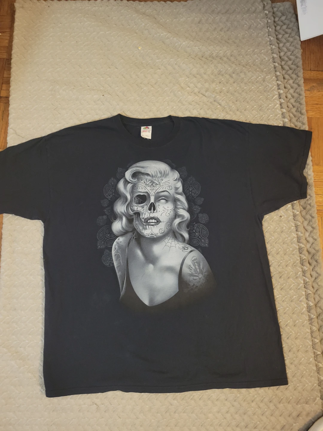 Sugar Skull Marilyn Monroe T-Shirt - photo 4