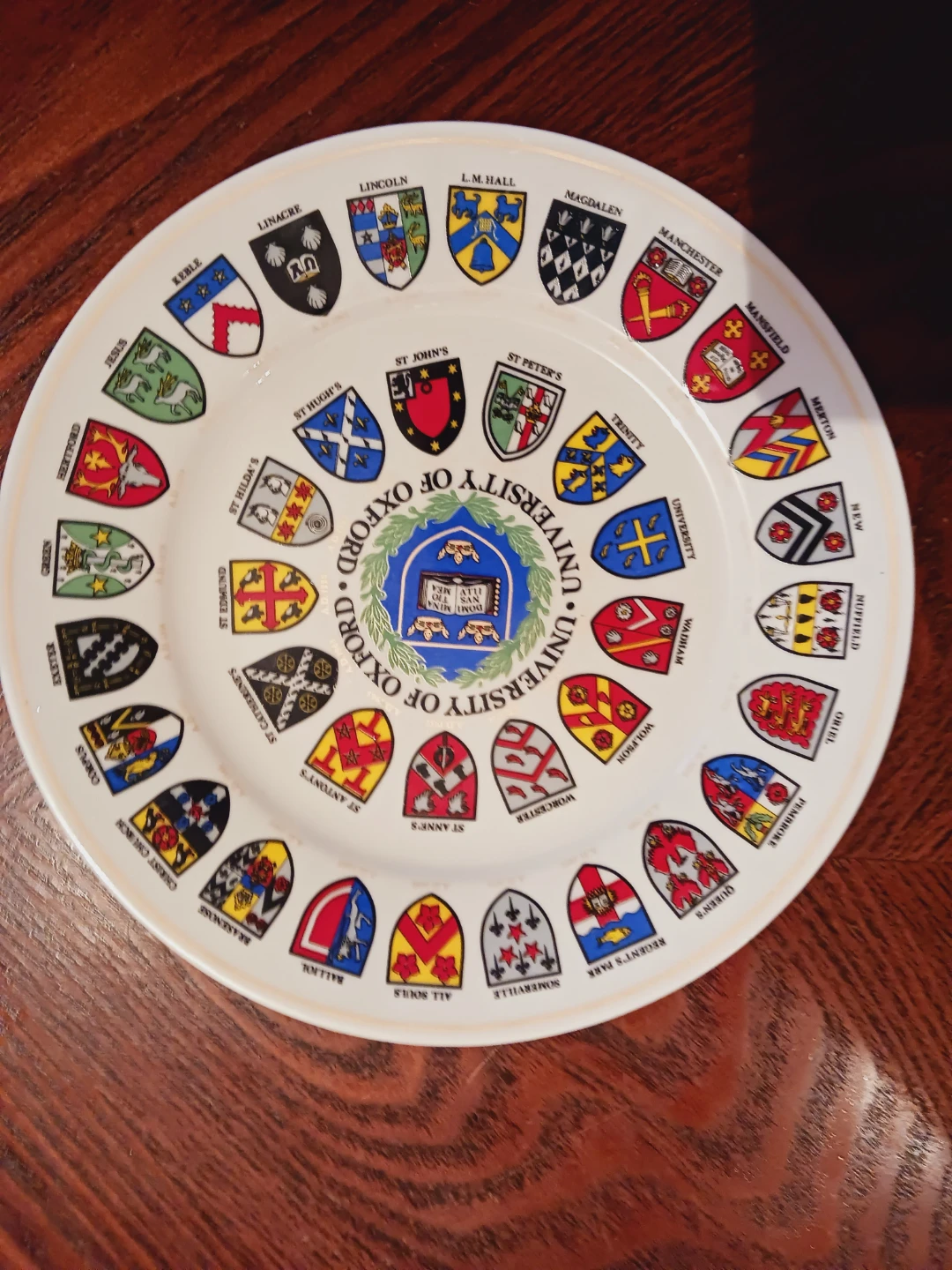 University of Oxford Decorative Plate - photo 4