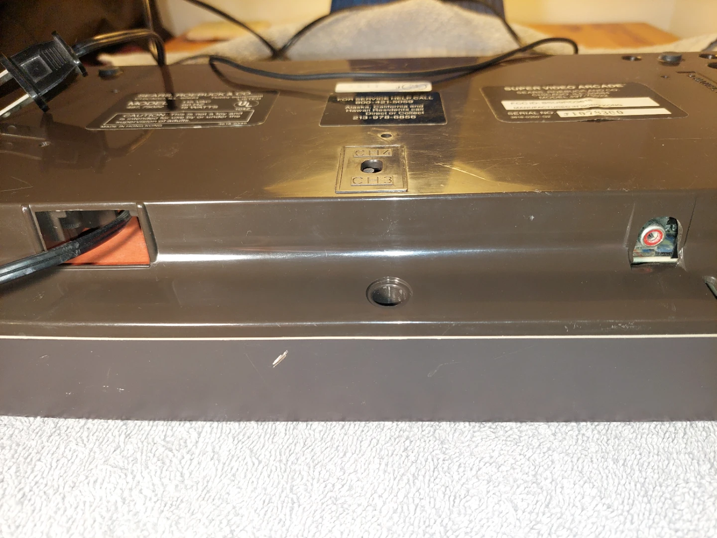 Non-Working Sears Tele-Games Video Arcade Console - photo 3