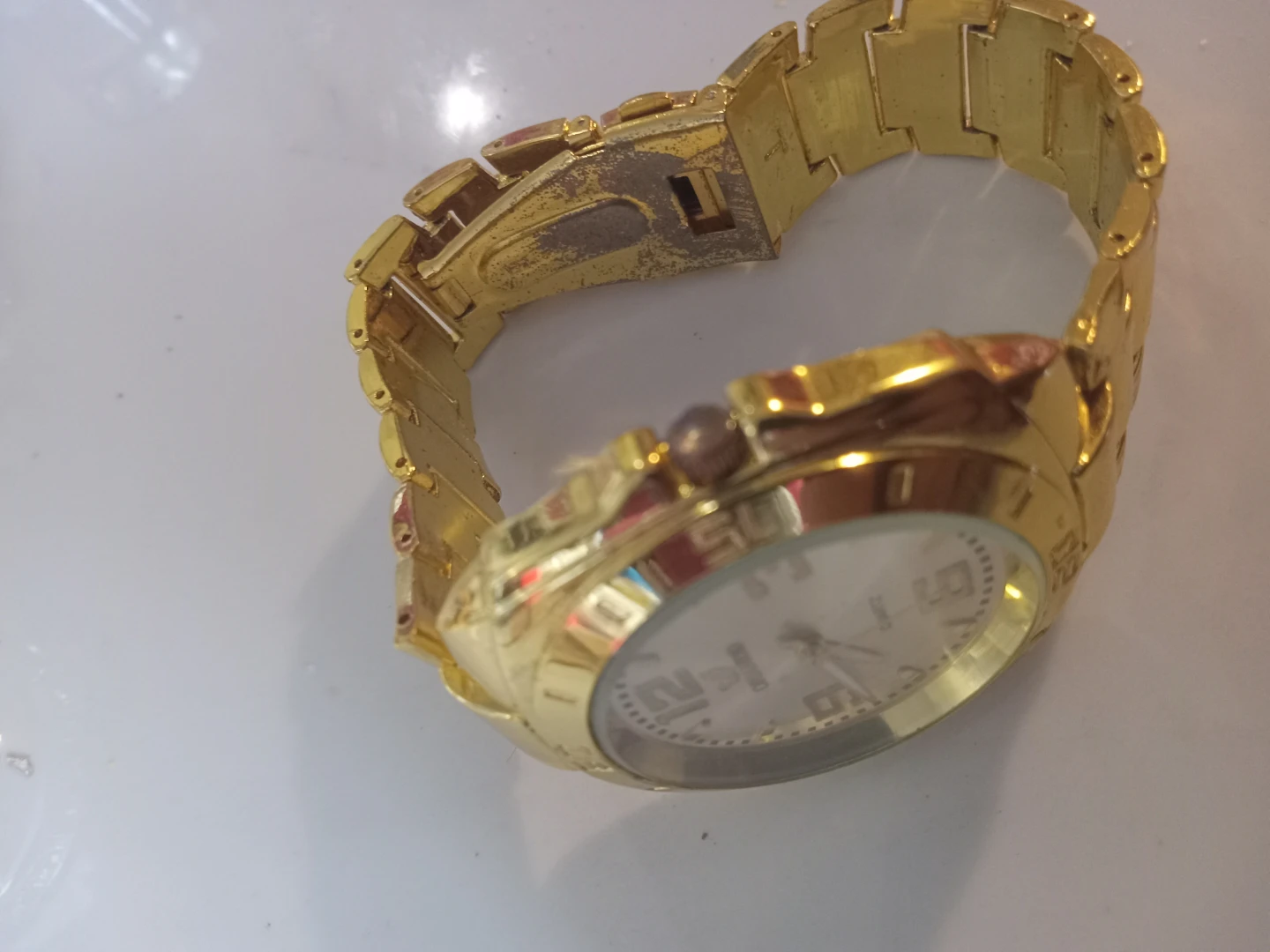 Oriando Gold-Tone Quartz Watch - photo 3
