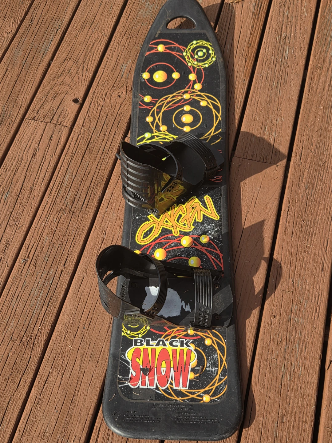 Oxygen Black Snow Snowboard