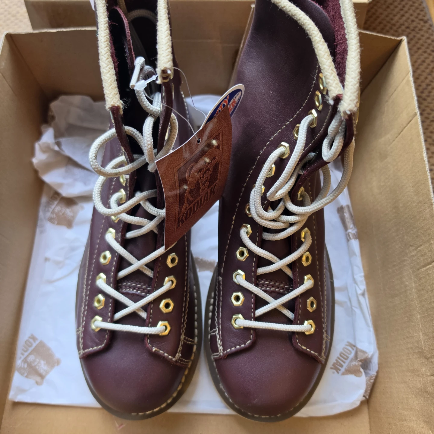 NEW! Rare Kodiak Rigger Safety Boots - Size 8.5