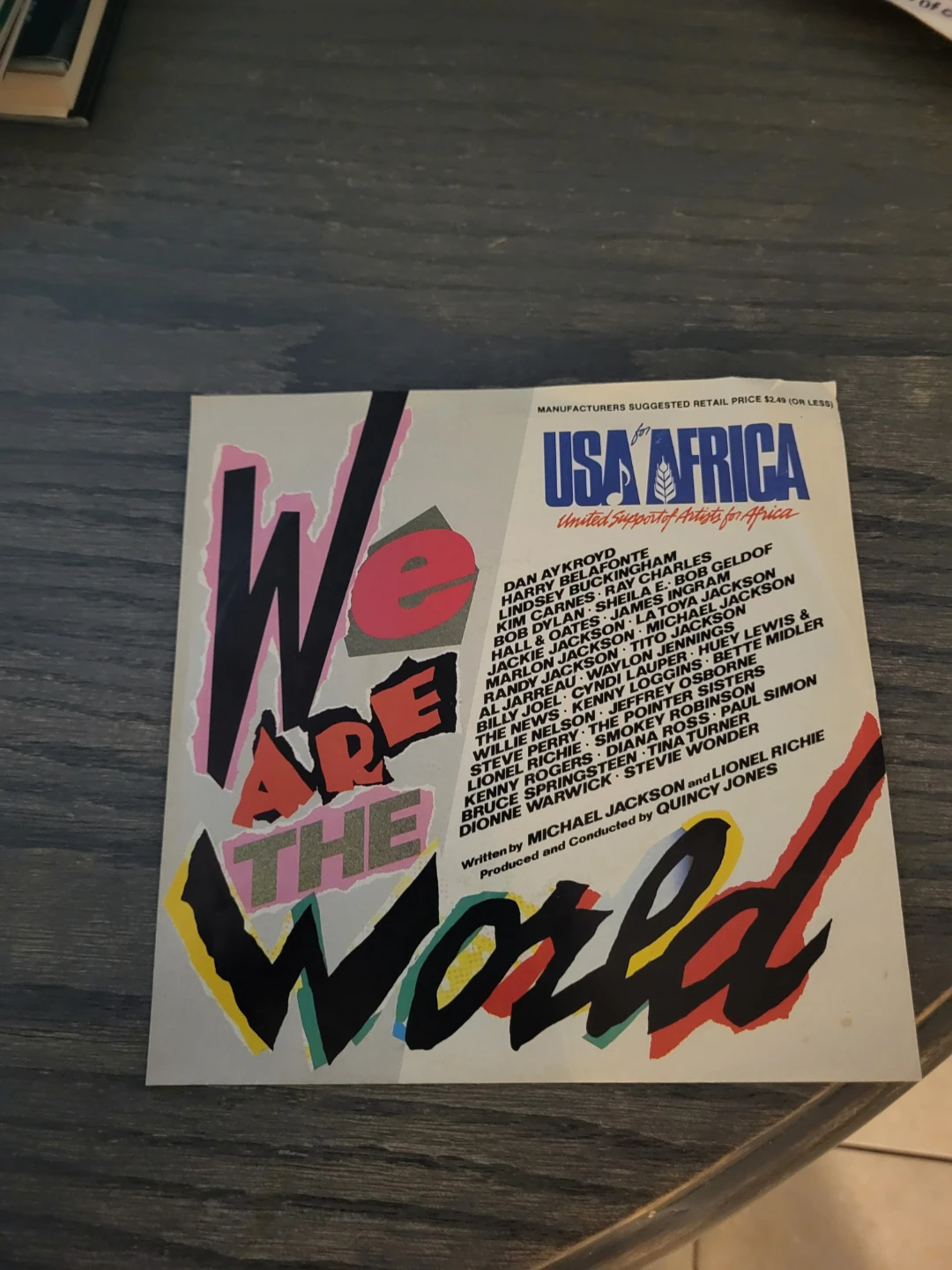 We Are The World Vinyl Record