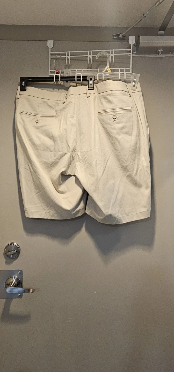 New brand Awearness Kenneth Cole Slim Fit Shorts - Beige - photo 2