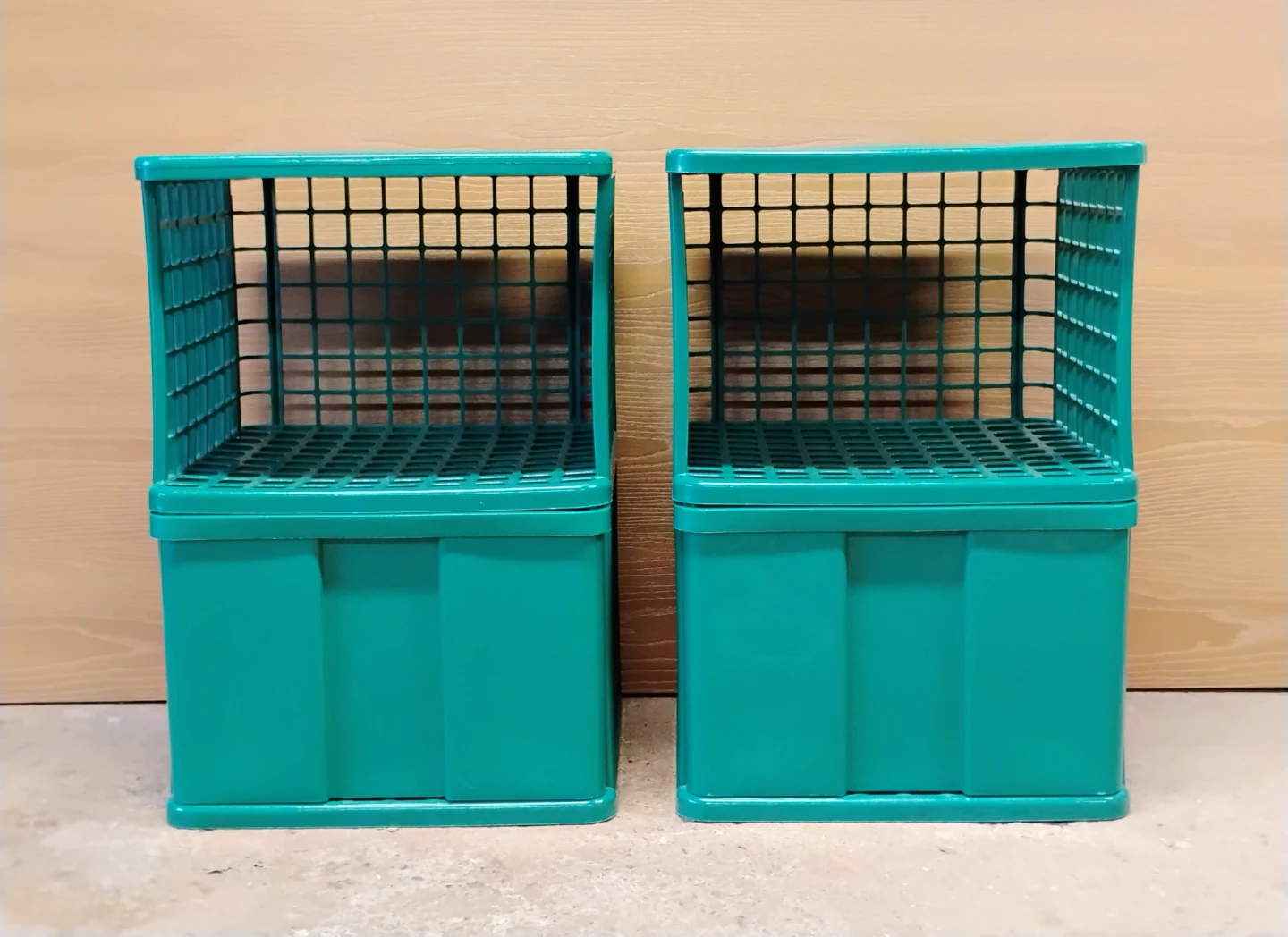 STACKABLE PLASTIC STORAGE CABINETS WITH DRAWERS