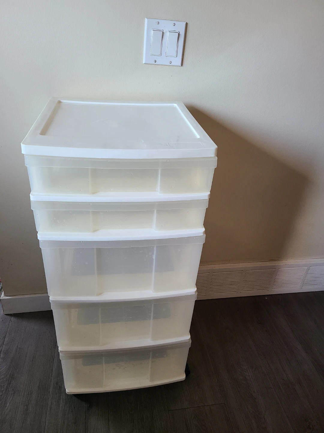 Sterilite 4-Drawer Plastic Storage Cart