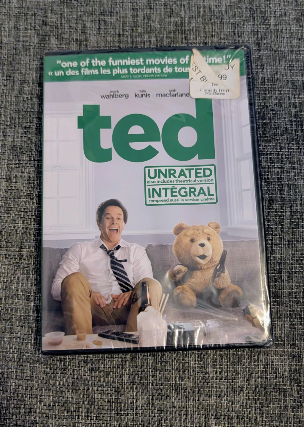 Ted Unrated DVD Movie