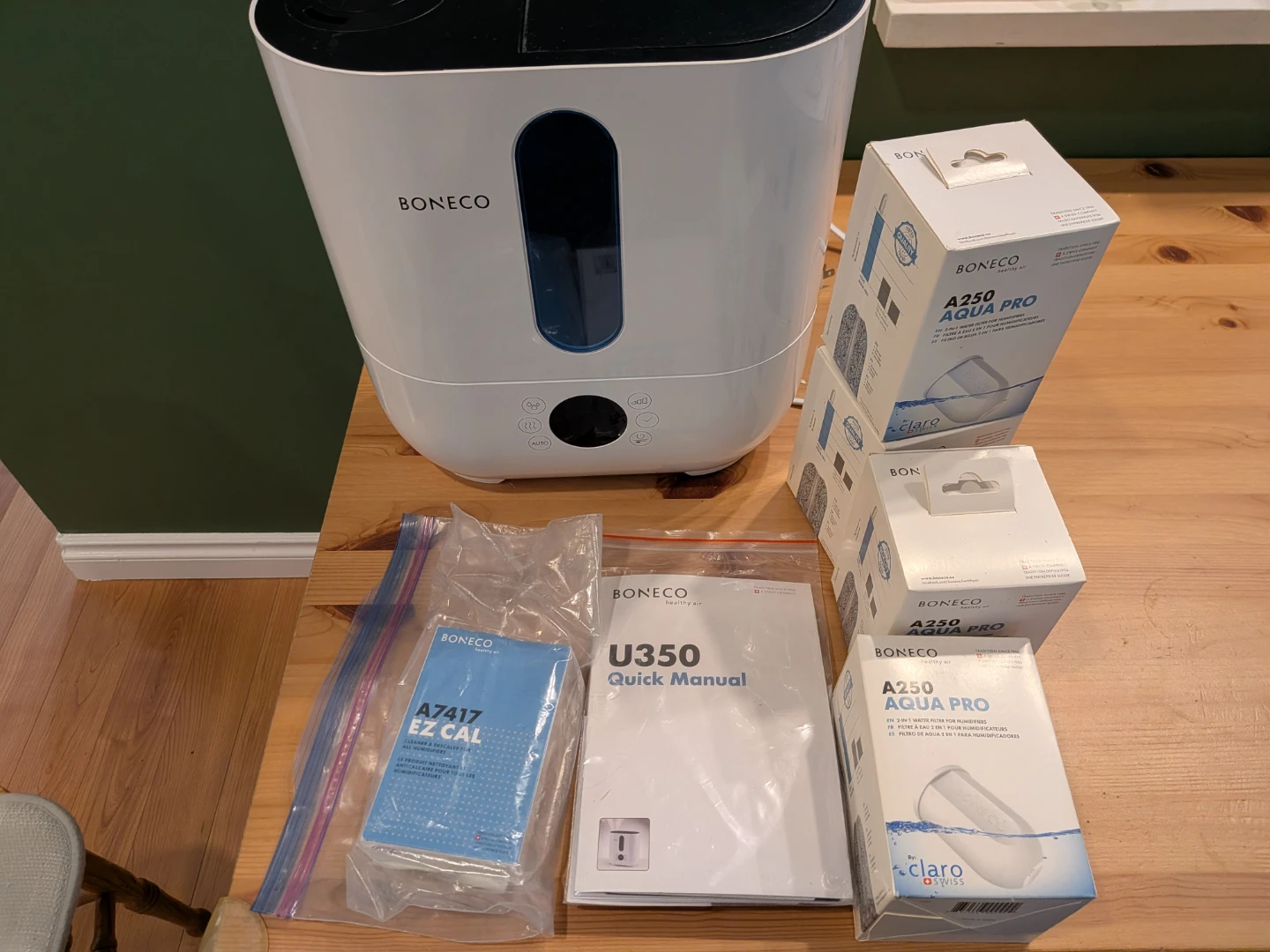 BONECO U350 Humidifier with Filters and Accessories - photo 2