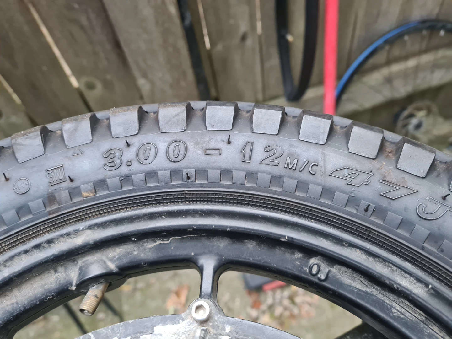 Golden Boy SR241 3.00-12 Motorcycle Tire - photo 2