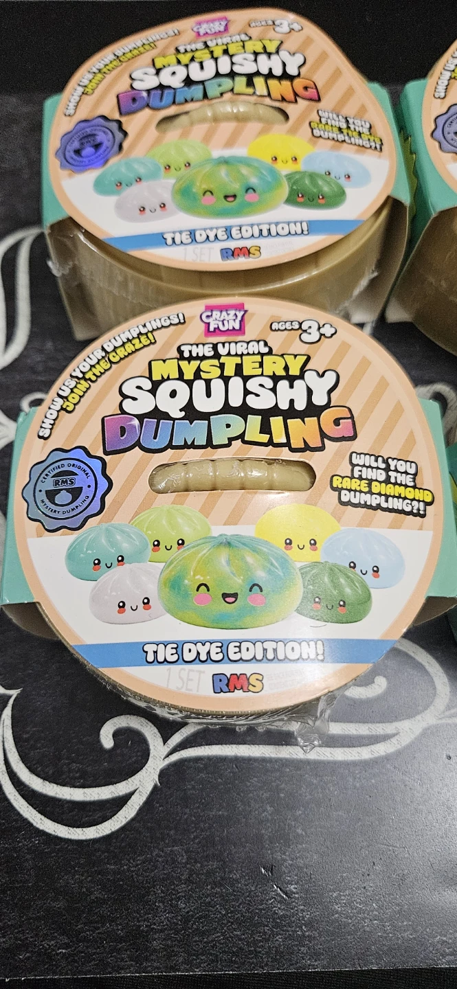 Mystery Squishy Dumplings – Tie-Dye Edition – NEW - photo 3