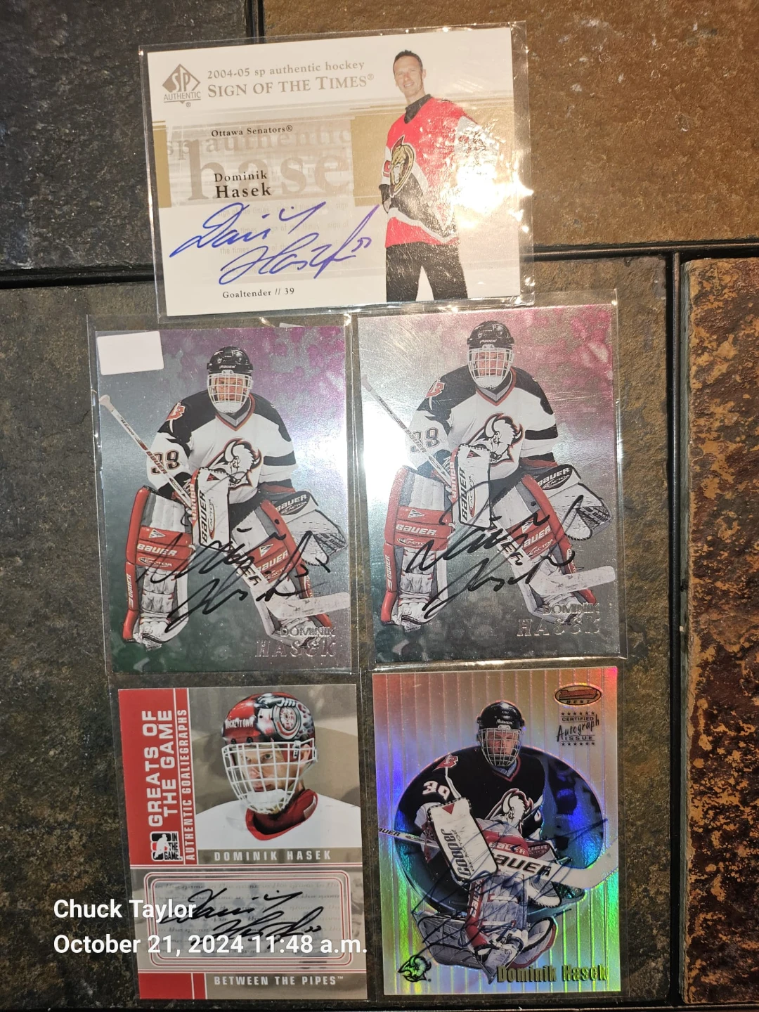 Collection  Autographed NHL Hockey Cards PICK THE ONES YOU WANT - photo 5