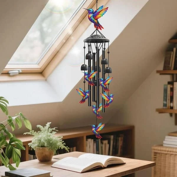 Hummingbird wind chime