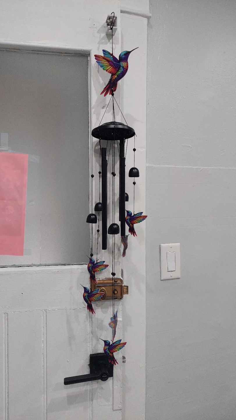 Hummingbird wind chime - photo 3