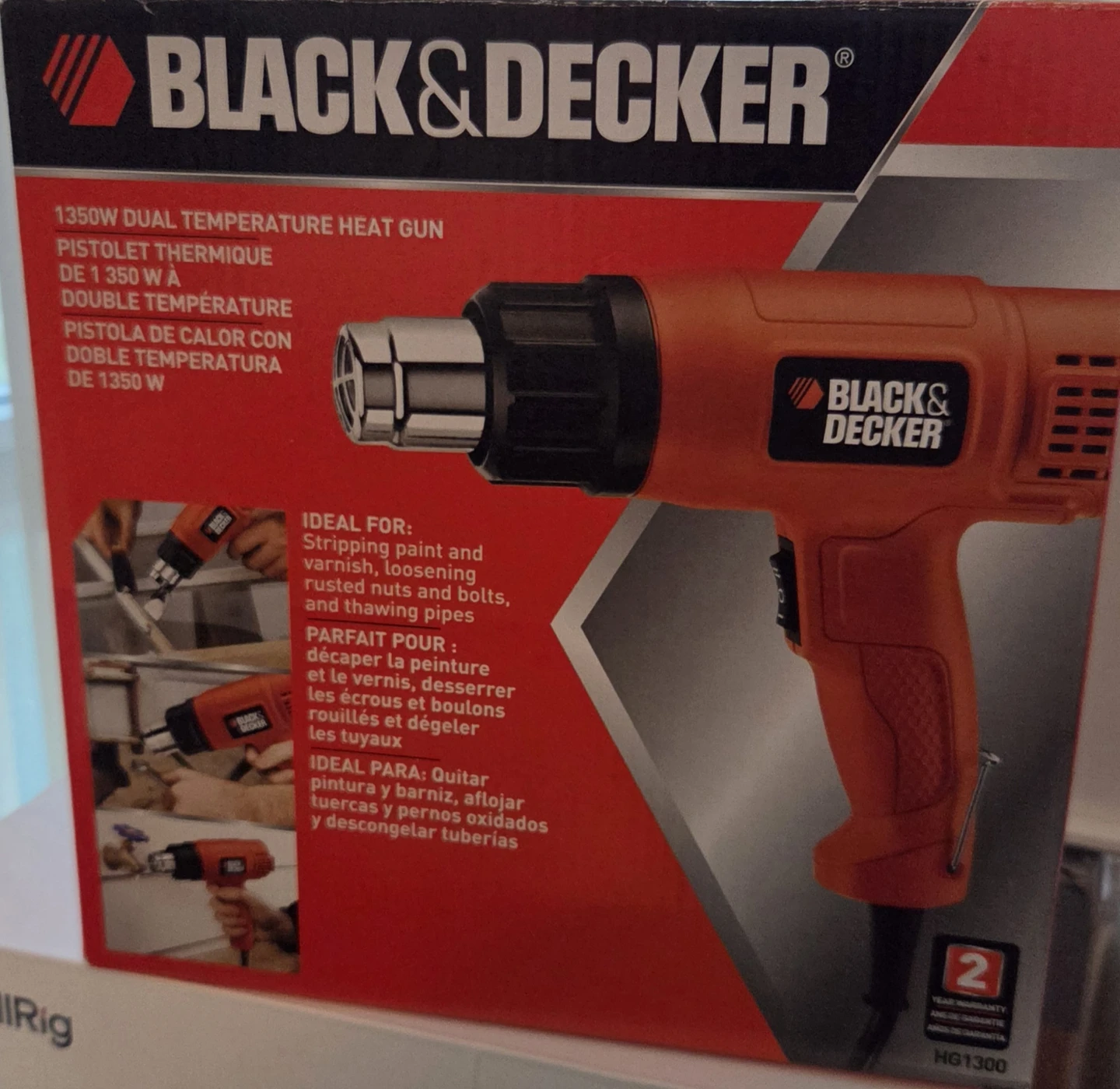 Black & Decker HG1300 Dual Temperature Heat Gun