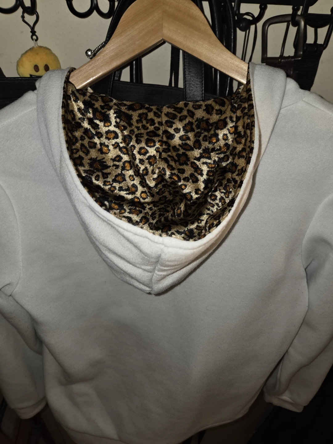 Finejo Leopard-Lined Hoodie in a Ladies L - photo 5
